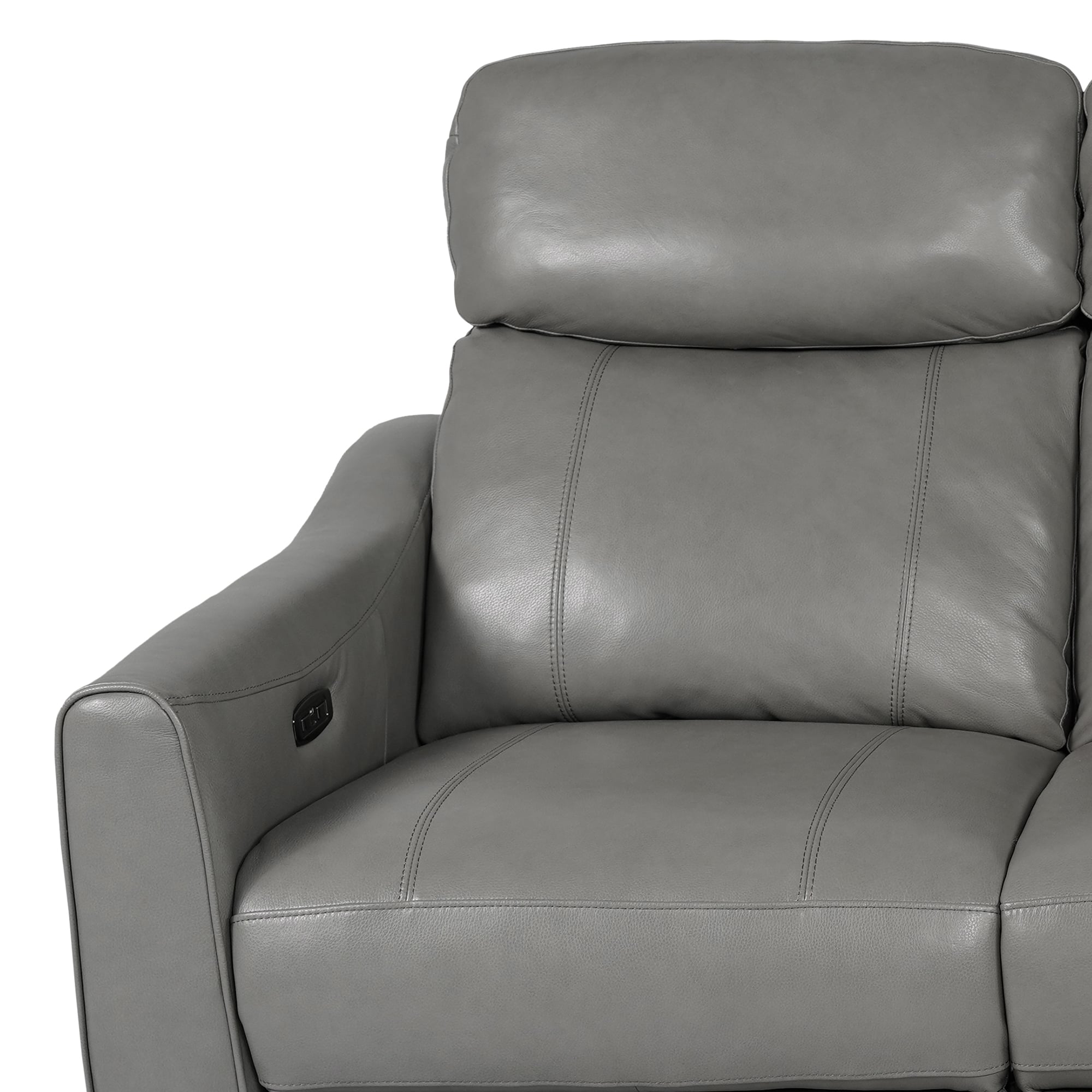 Armen Living Milos Power Reclining Sofa
