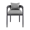 Armen Living Argiope Set of 2 Outdoor Dining Chairs