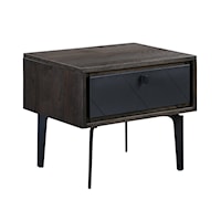 Contemporary Single Drawer Nightstand