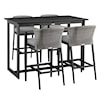 Armen Living Aileen Outdoor Bar Set