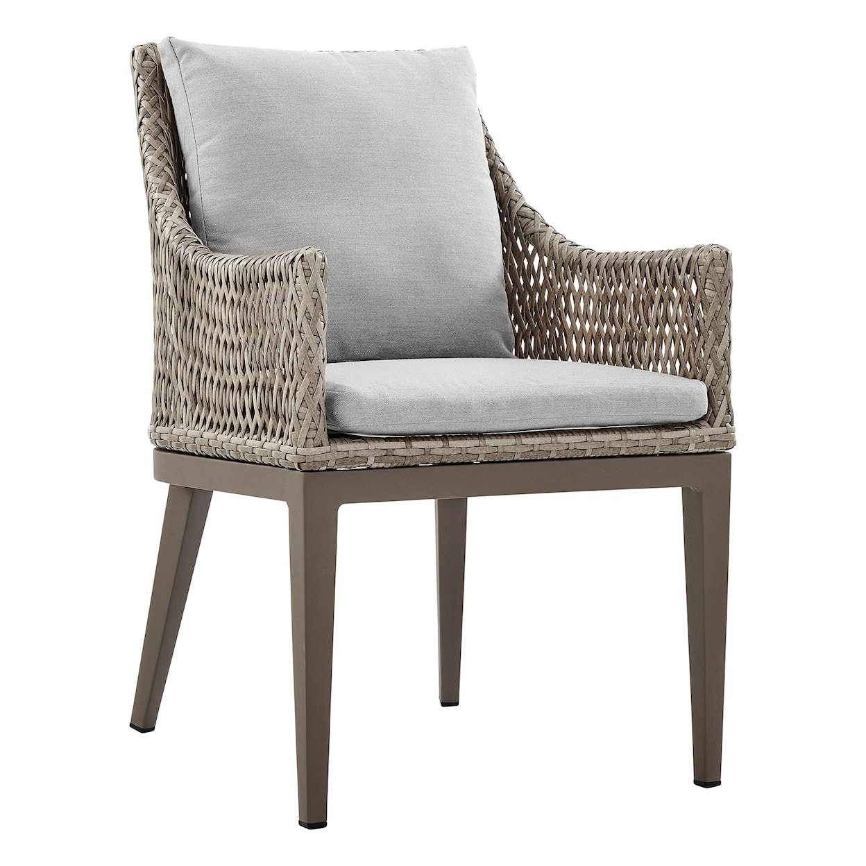 Armen Living Silvana Outdoor Dining Set