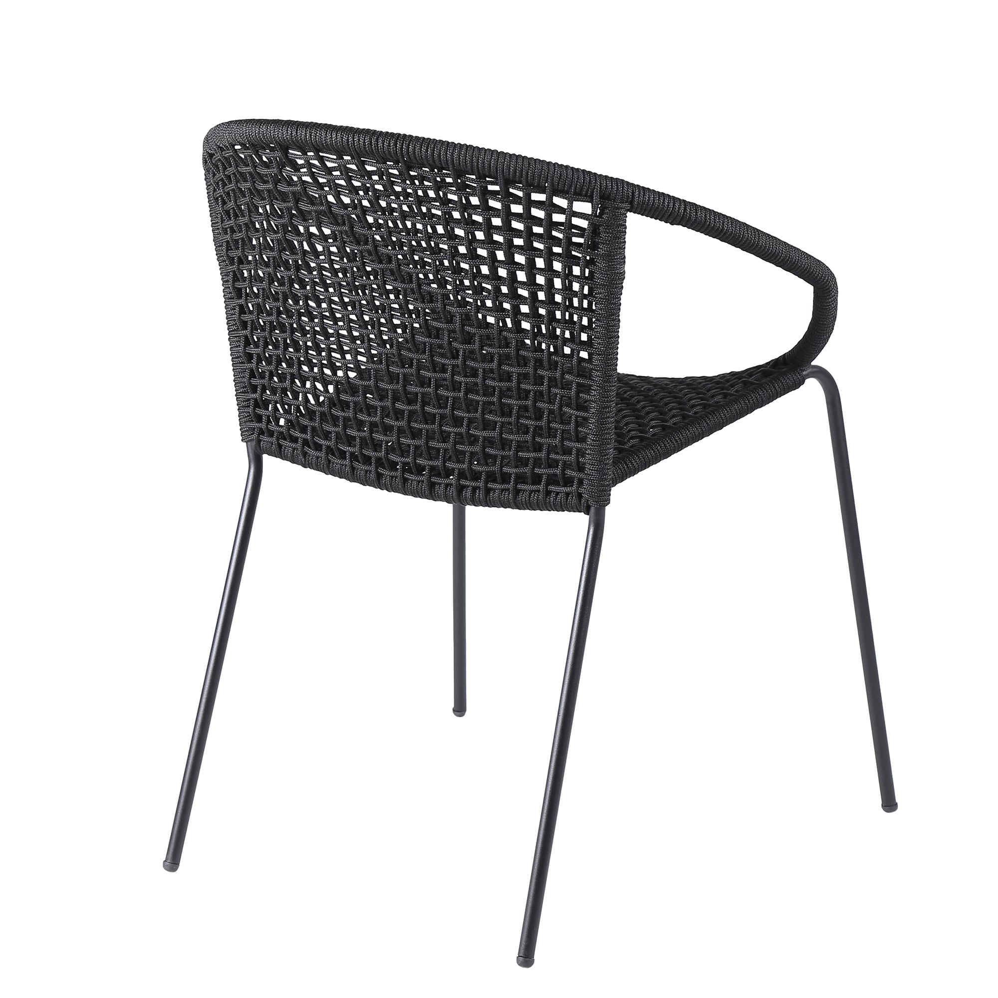 Armen Living Snack Outdoor Dining Chair