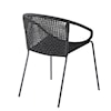 Armen Living Snack Outdoor Dining Chair