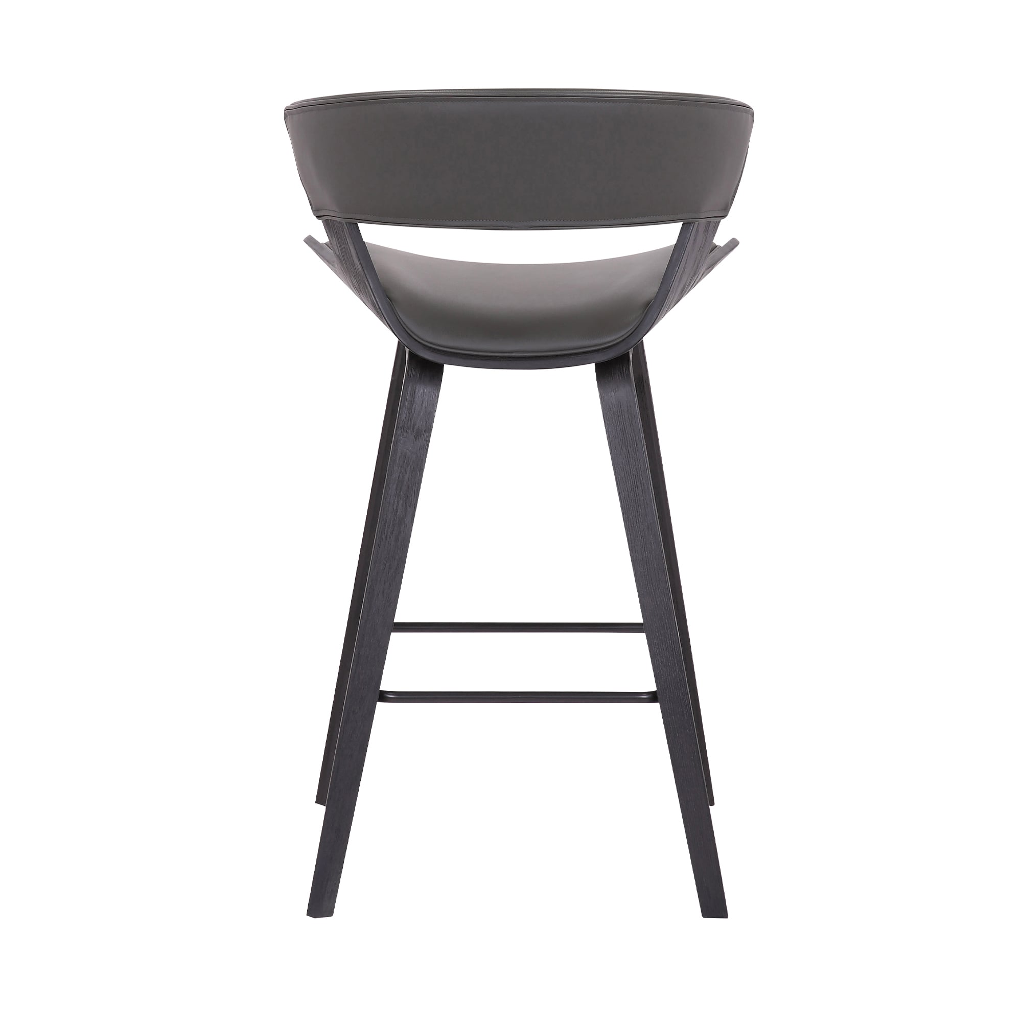 Faux Leather Counter Stool