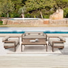 Armen Living Relic Outdoor Coffee Table