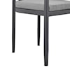 Armen Living Argiope Set of 2 Outdoor Dining Chairs