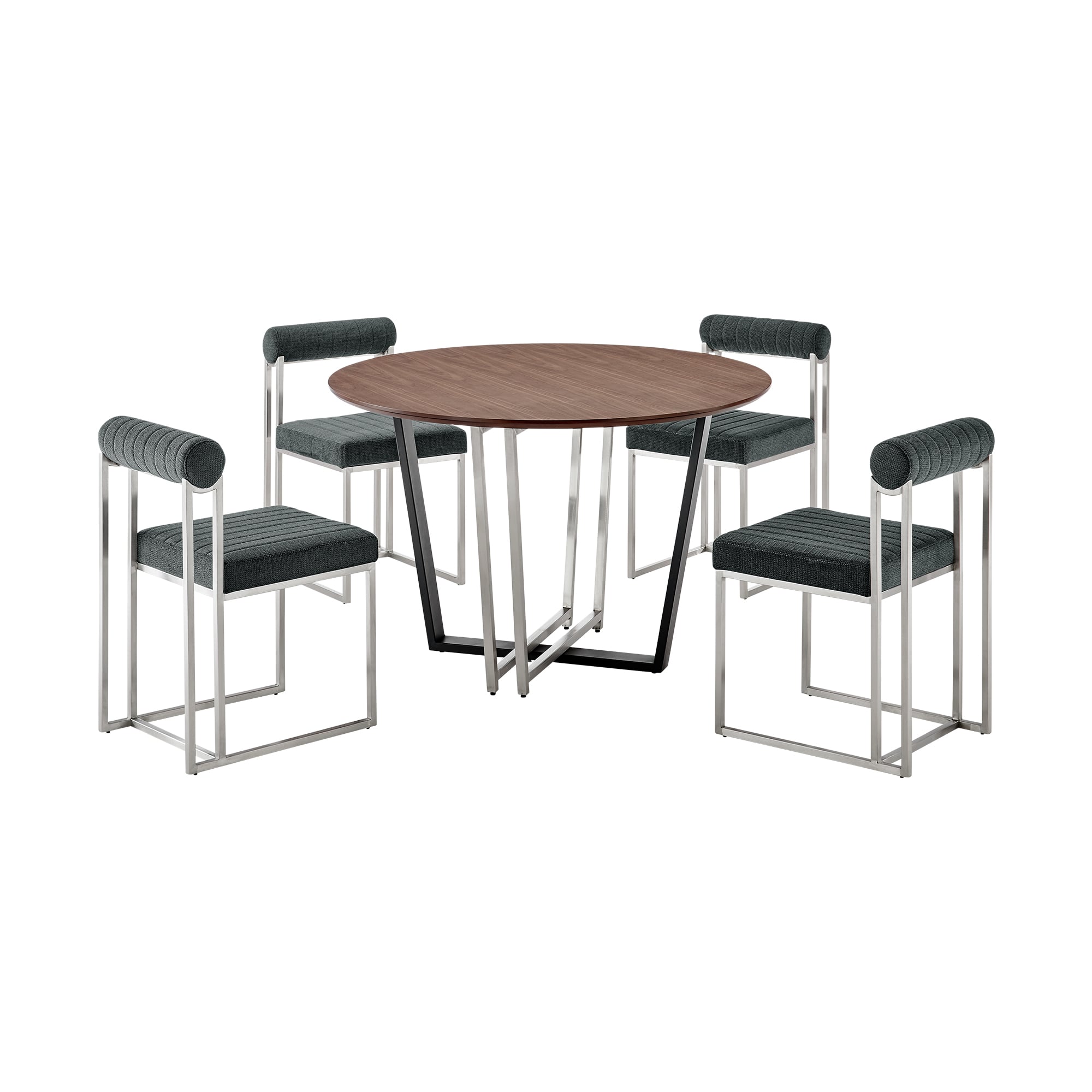 Armen Living Joana / Anastasia 5-Piece Dining Set