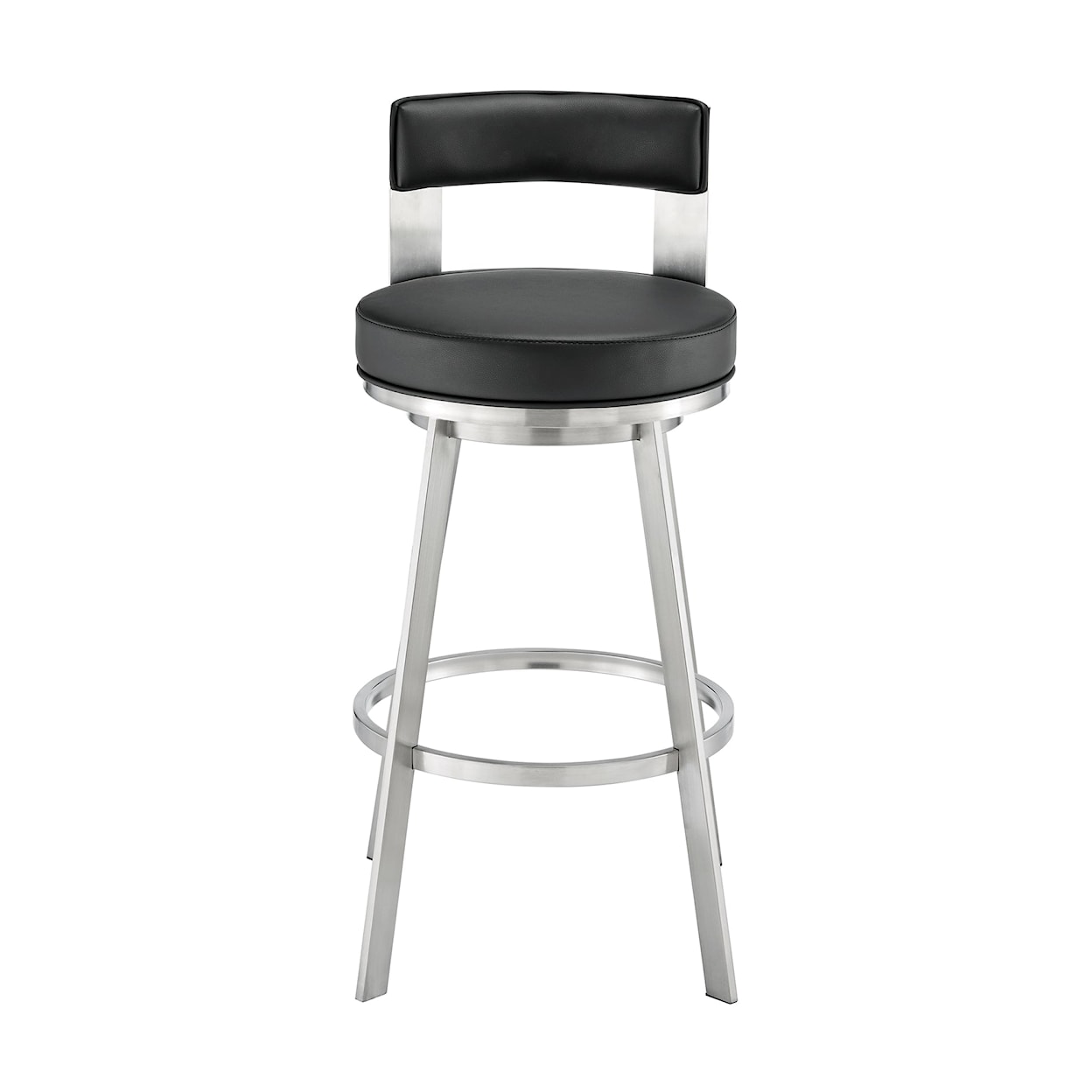 Armen Living Lynof Swivel Counter-Height Stool