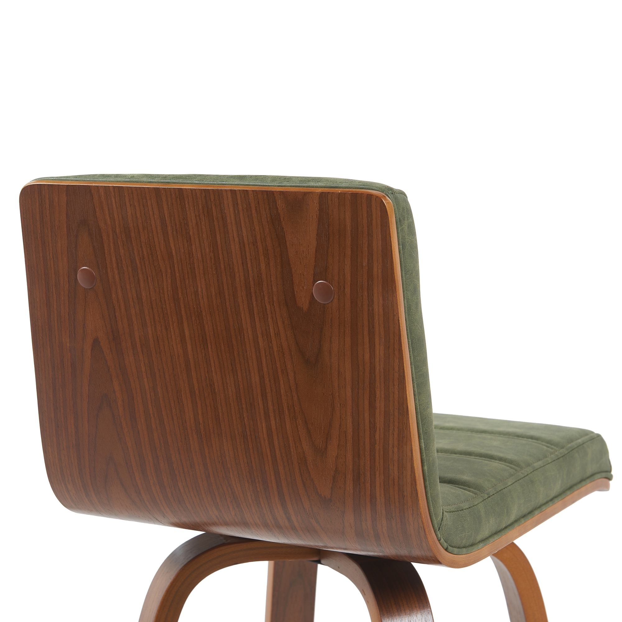 Armen Living Vienna Upholstered Swivel Barstool