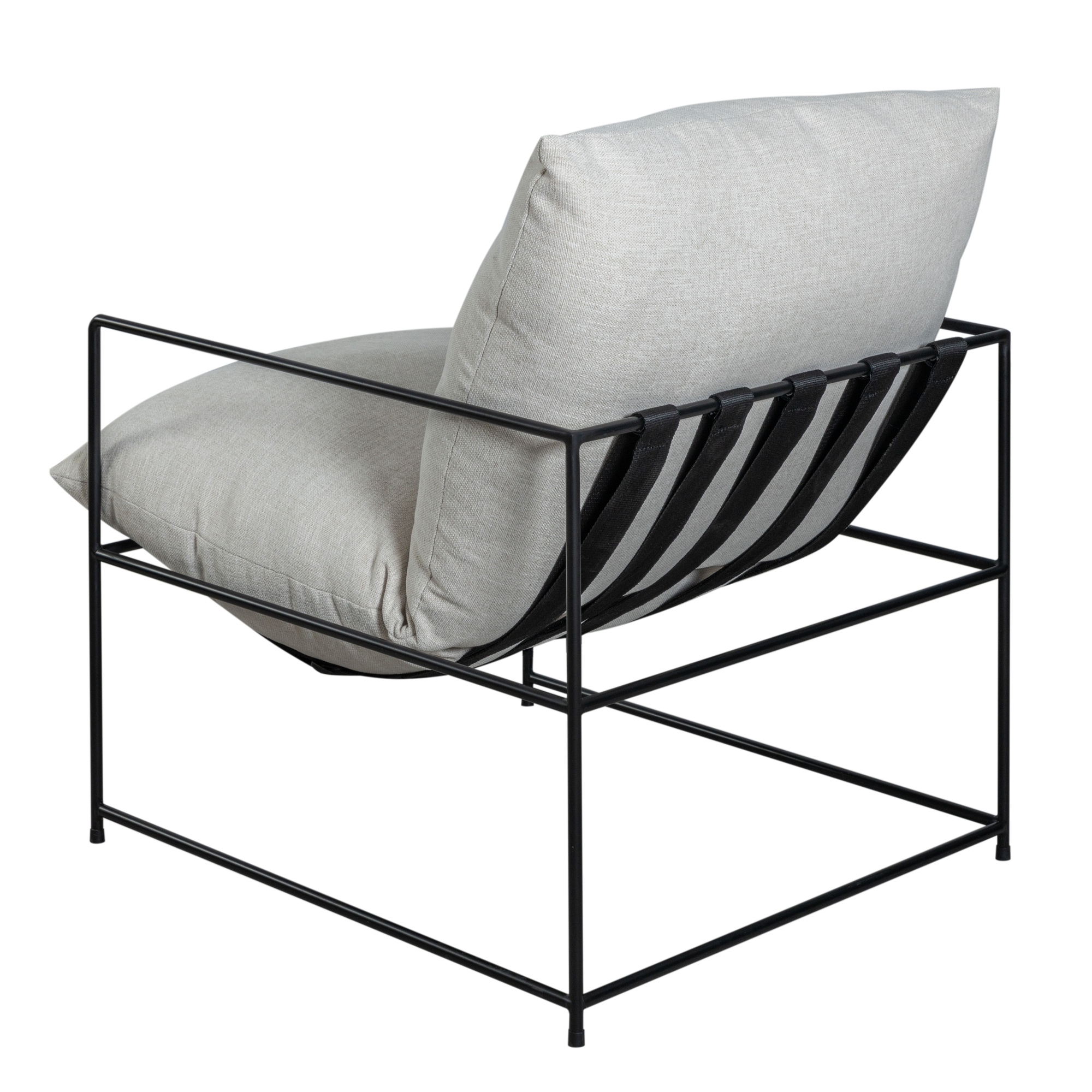 Modern Industrial Accent Chair
