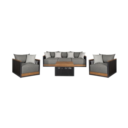 4-Piece Outdoor Conversation Set