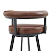 Armen Living Magnolia Swivel Counter-Height Stool