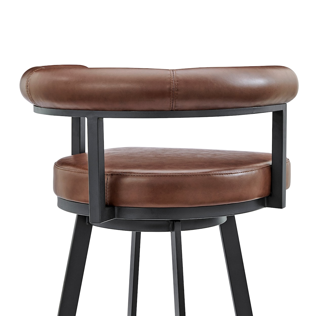 Armen Living Magnolia Swivel Counter-Height Stool