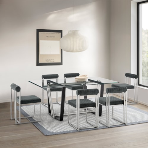 Modern 7-Dining Set