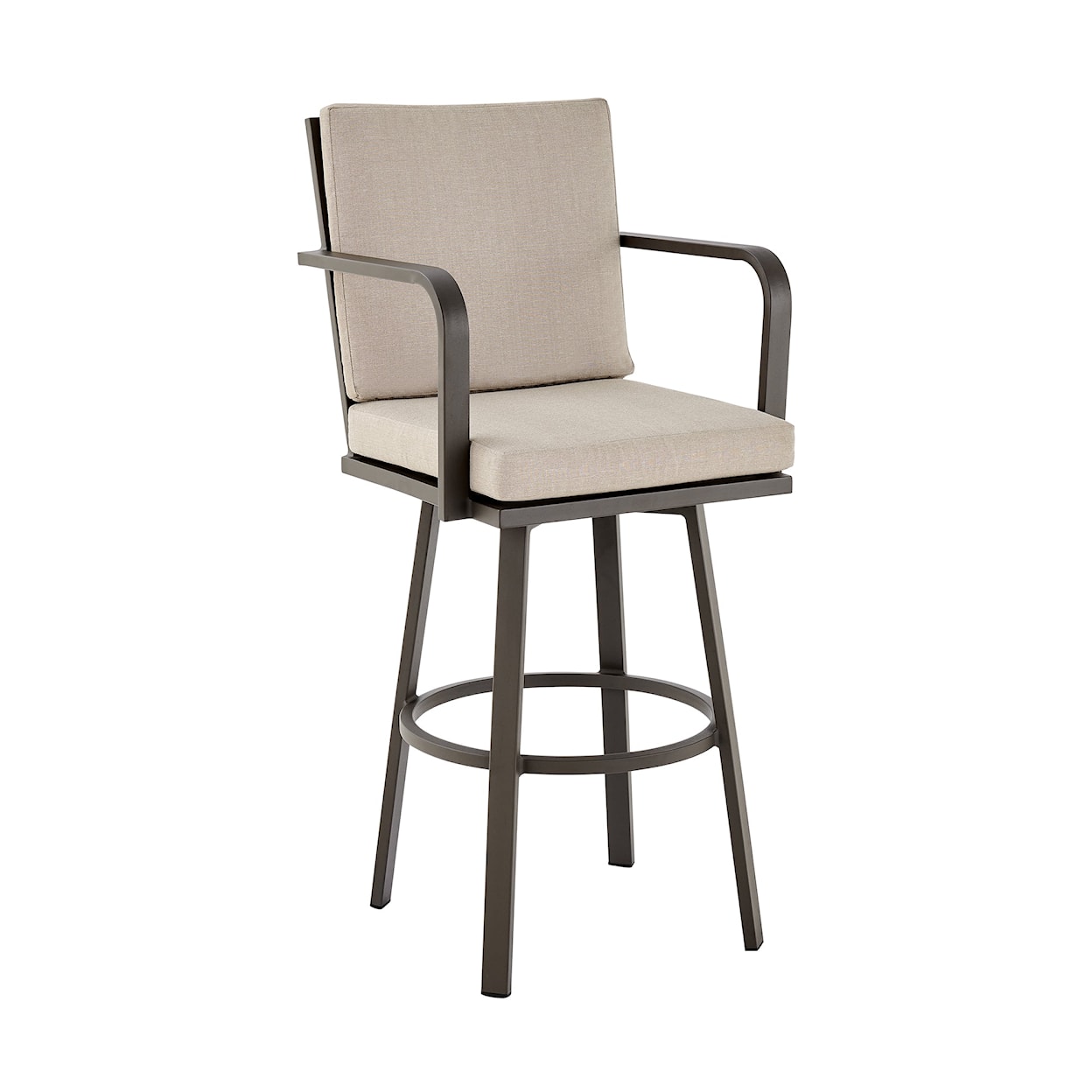 Armen Living Don Outdoor Barstool