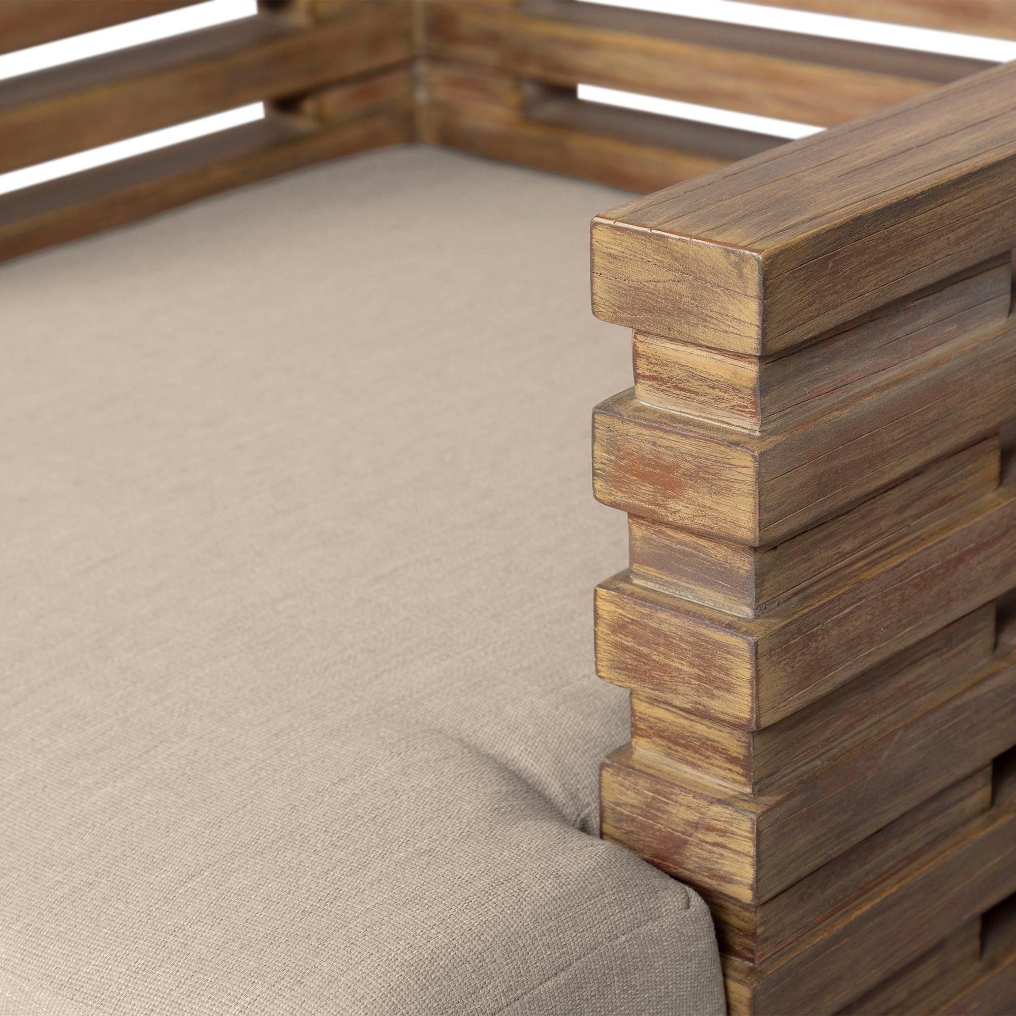 Armen Living Vivid Outdoor 7-Piece Dining Set