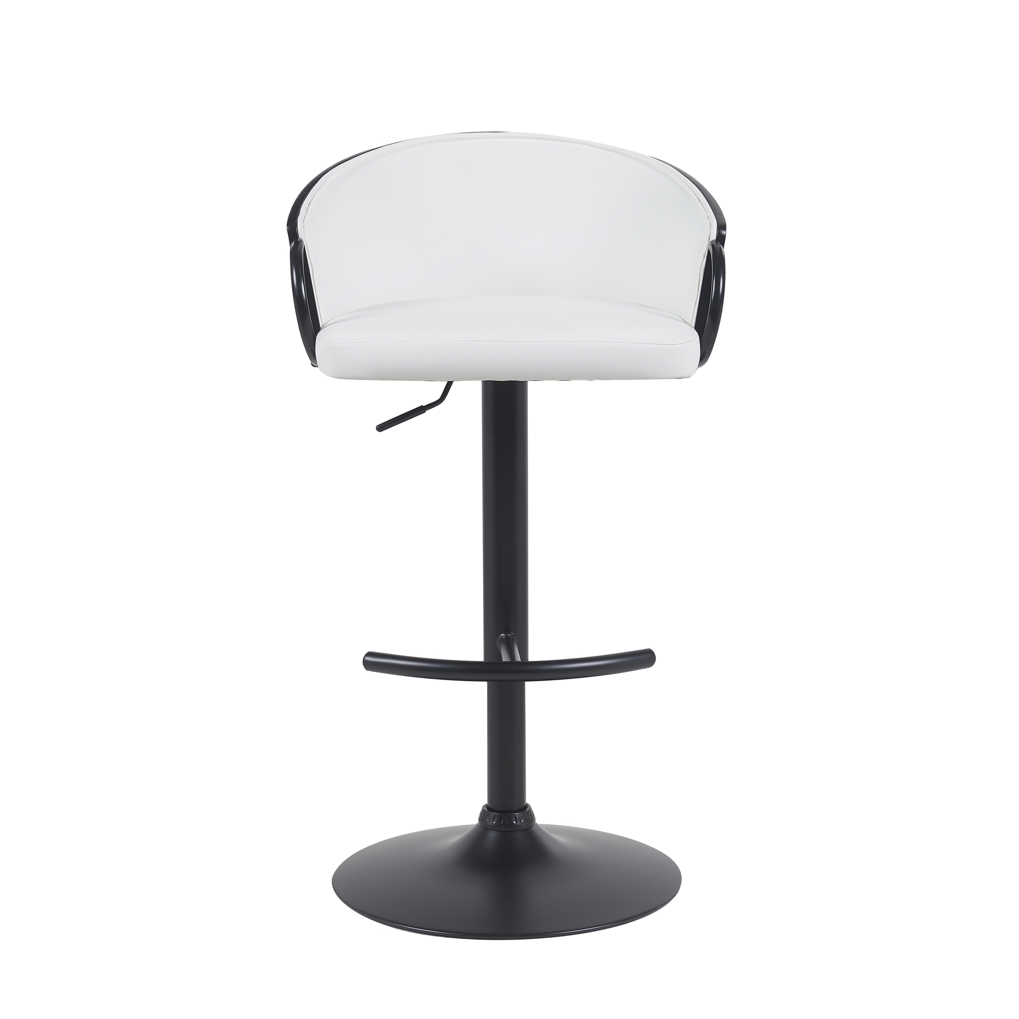 Upholstered Adjustable Bar Stool