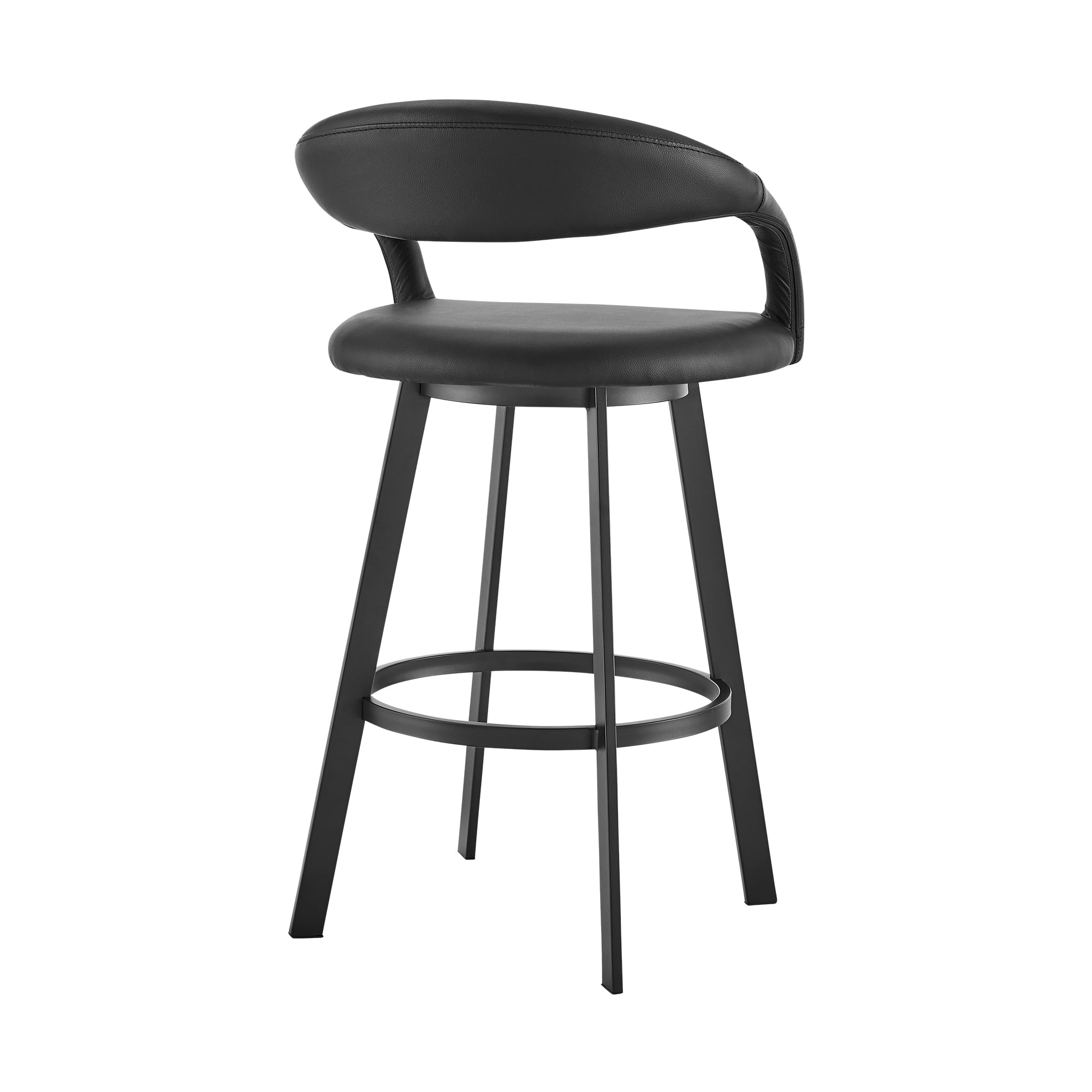Armen Living Ramona Swivel Barstool