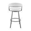 Armen Living Bronson Bar-Height Swivel Stool