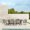 Armen Living Glendora / Tutti Frutti Outdoor Dining Set