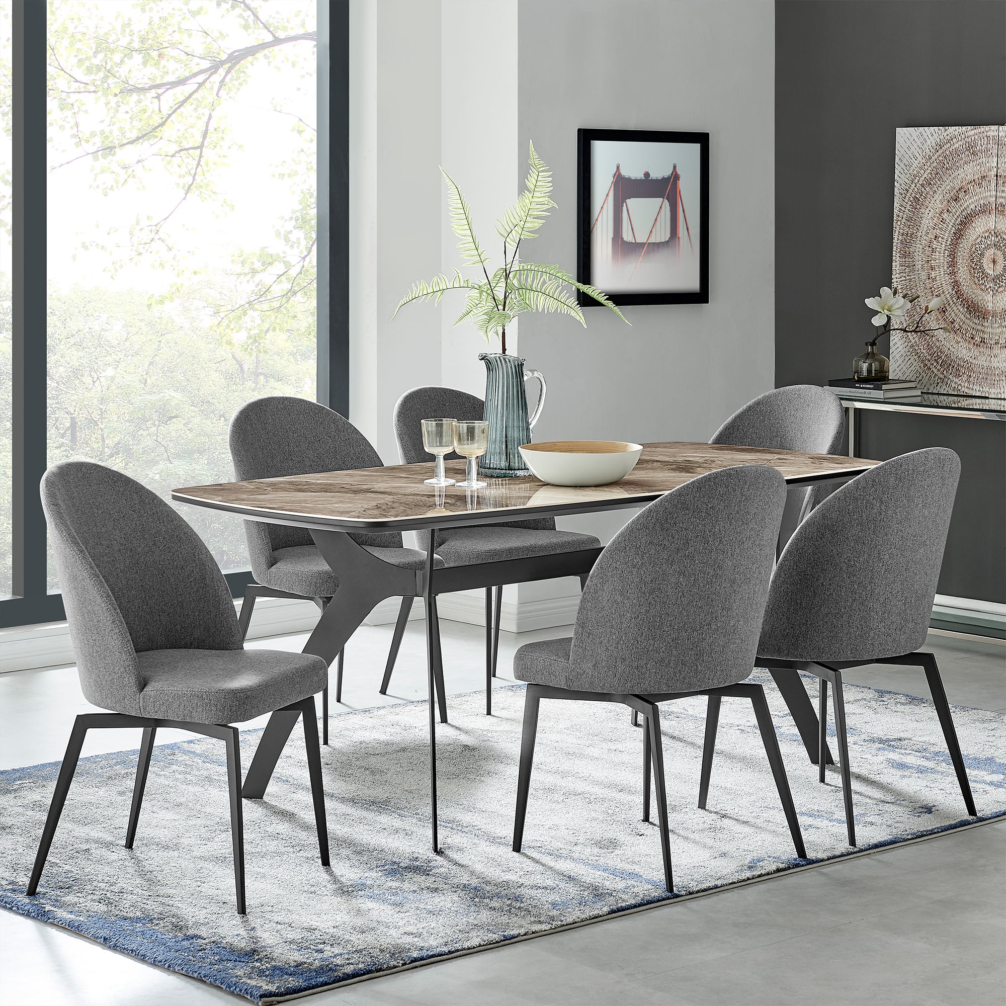 Set of 2 Dining Chairs