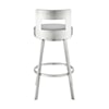 Armen Living Lynof Swivel Counter-Height Stool