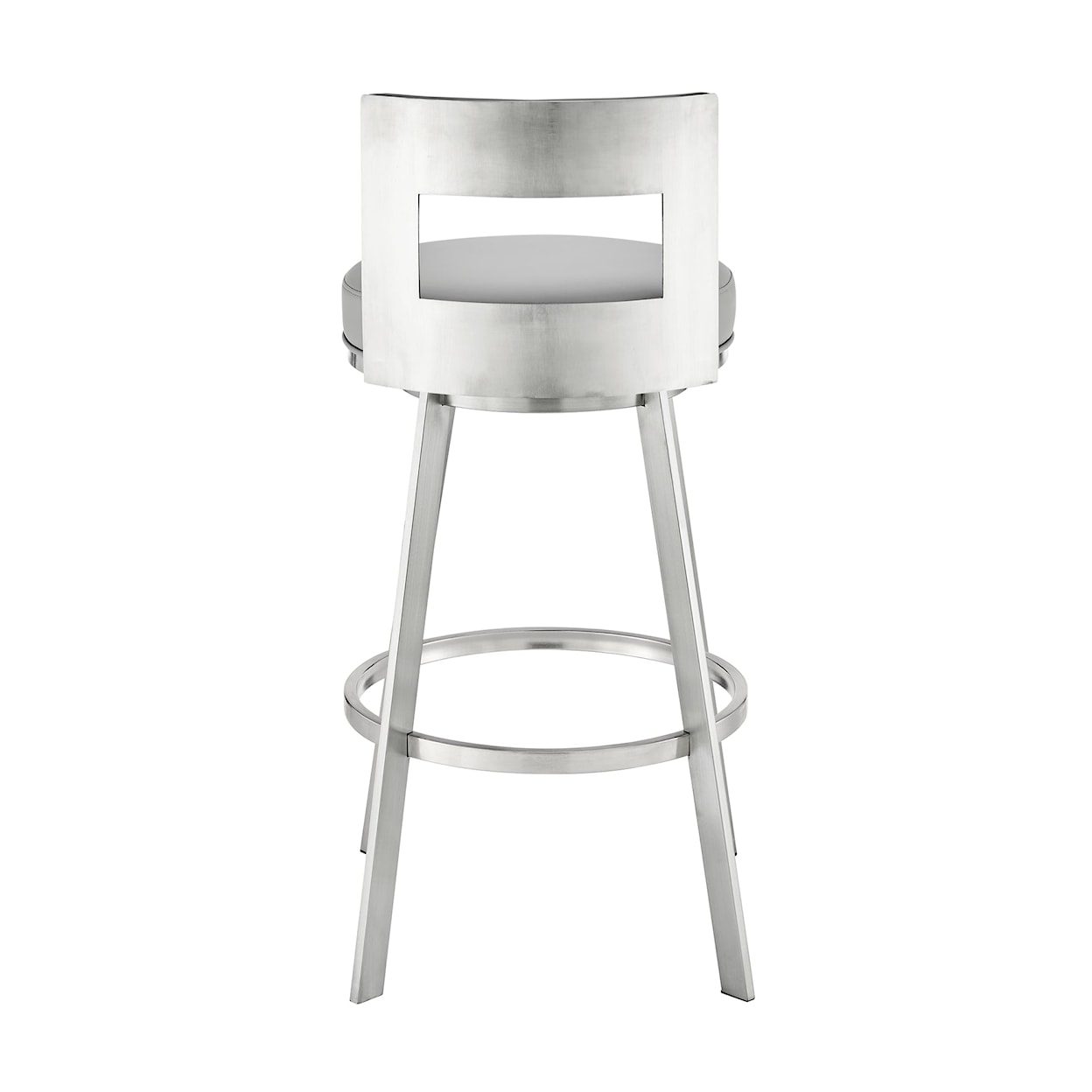 Armen Living Lynof Swivel Counter-Height Stool