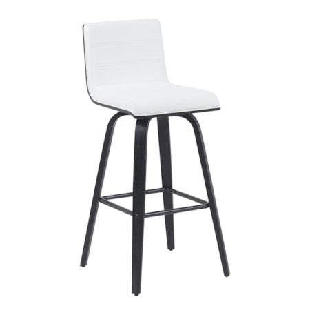 Upholstered Swivel Barstool