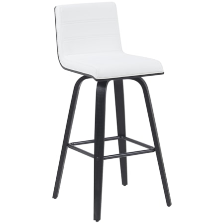 Upholstered Swivel Barstool