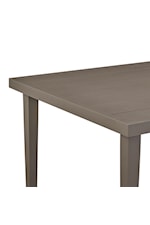 Armen Living Grenada Contemporary Outdoor Rectangular Dining Table