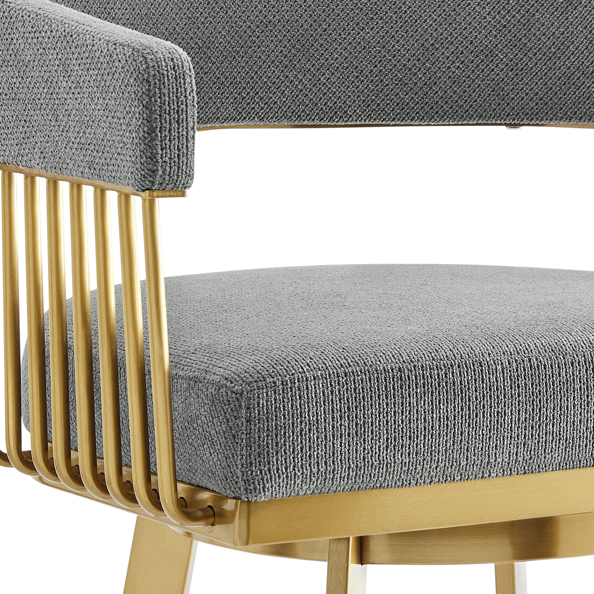 Armen Living Chelsea Swivel Bar Stool