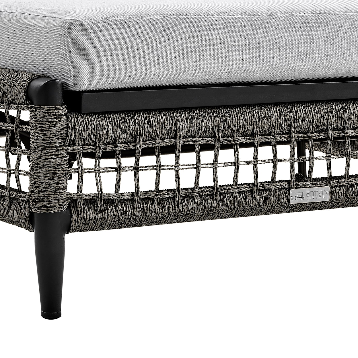 Armen Living Felicia Outdoor Chaise Lounge