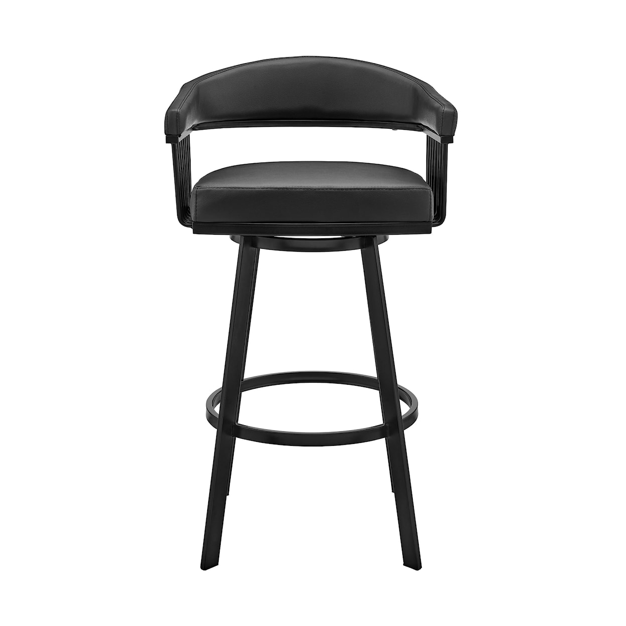 Armen Living Bronson Counter-Height Swivel Stool