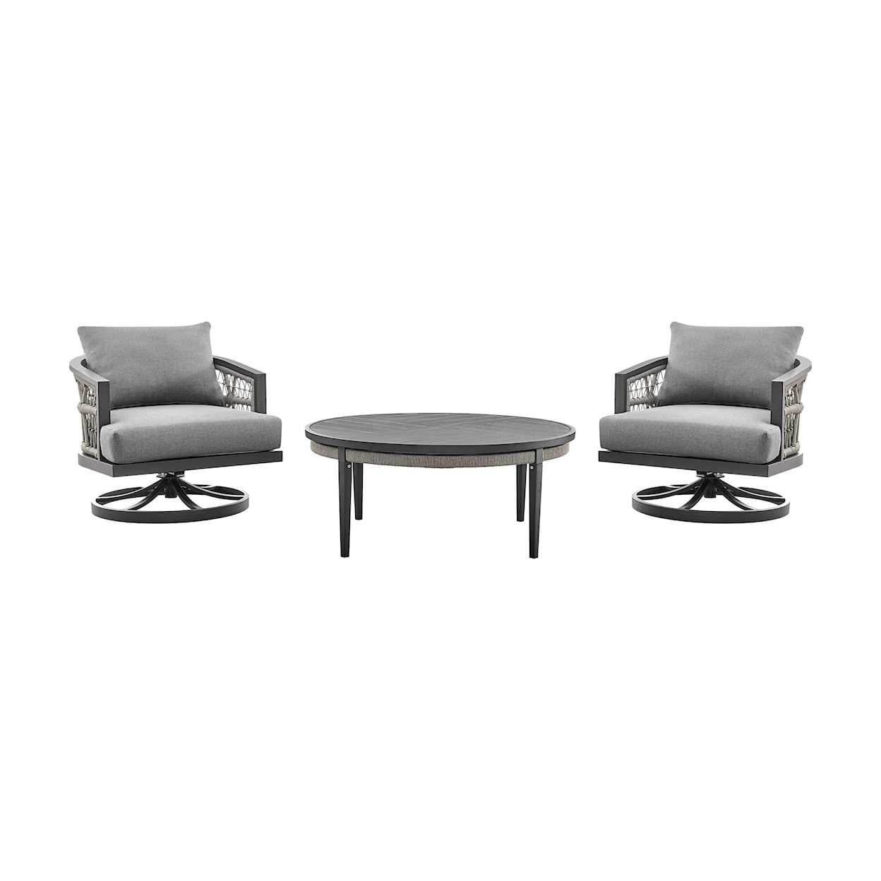 Armen Living Zella Outdoor Seating Set