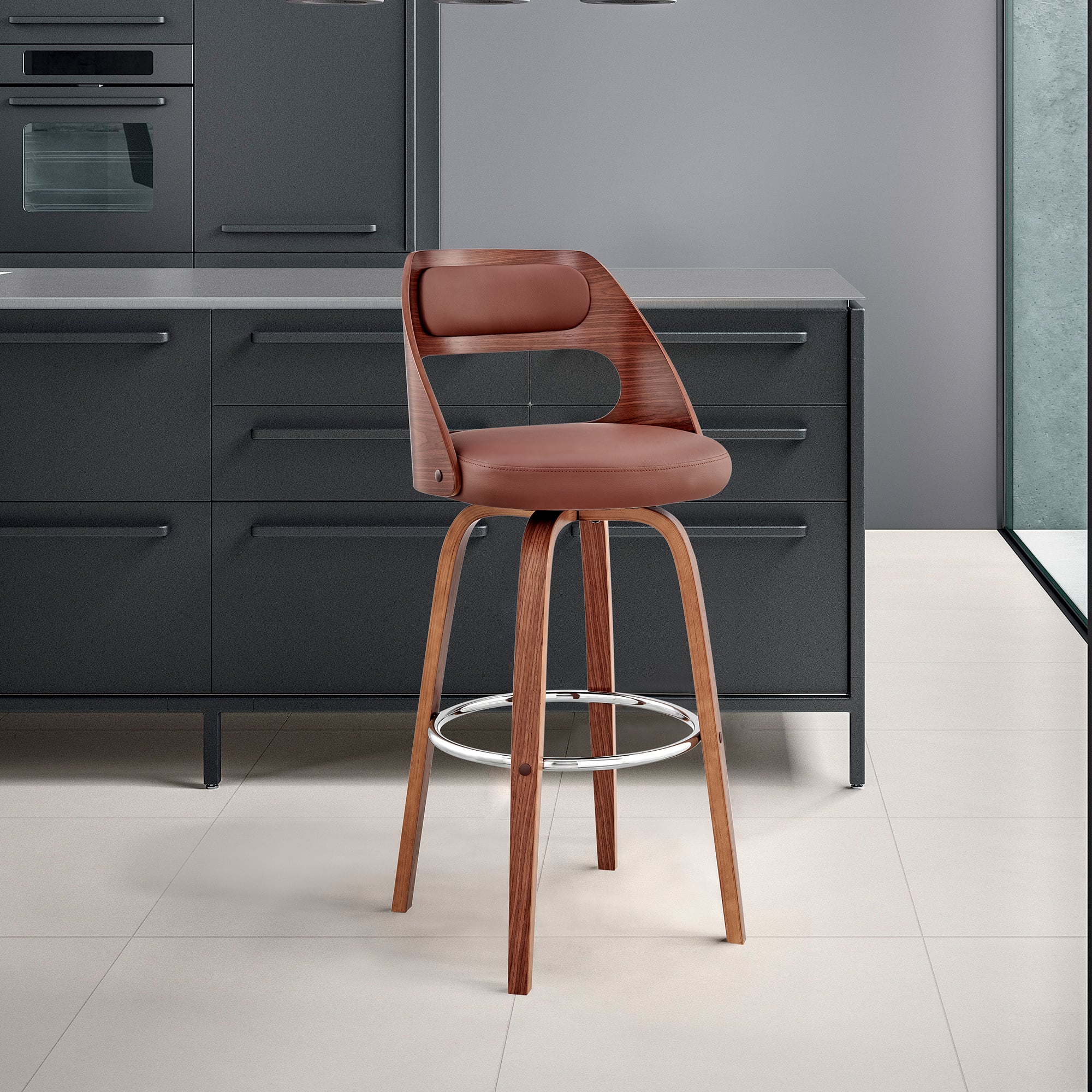 Armen Living Julius Bar Stool