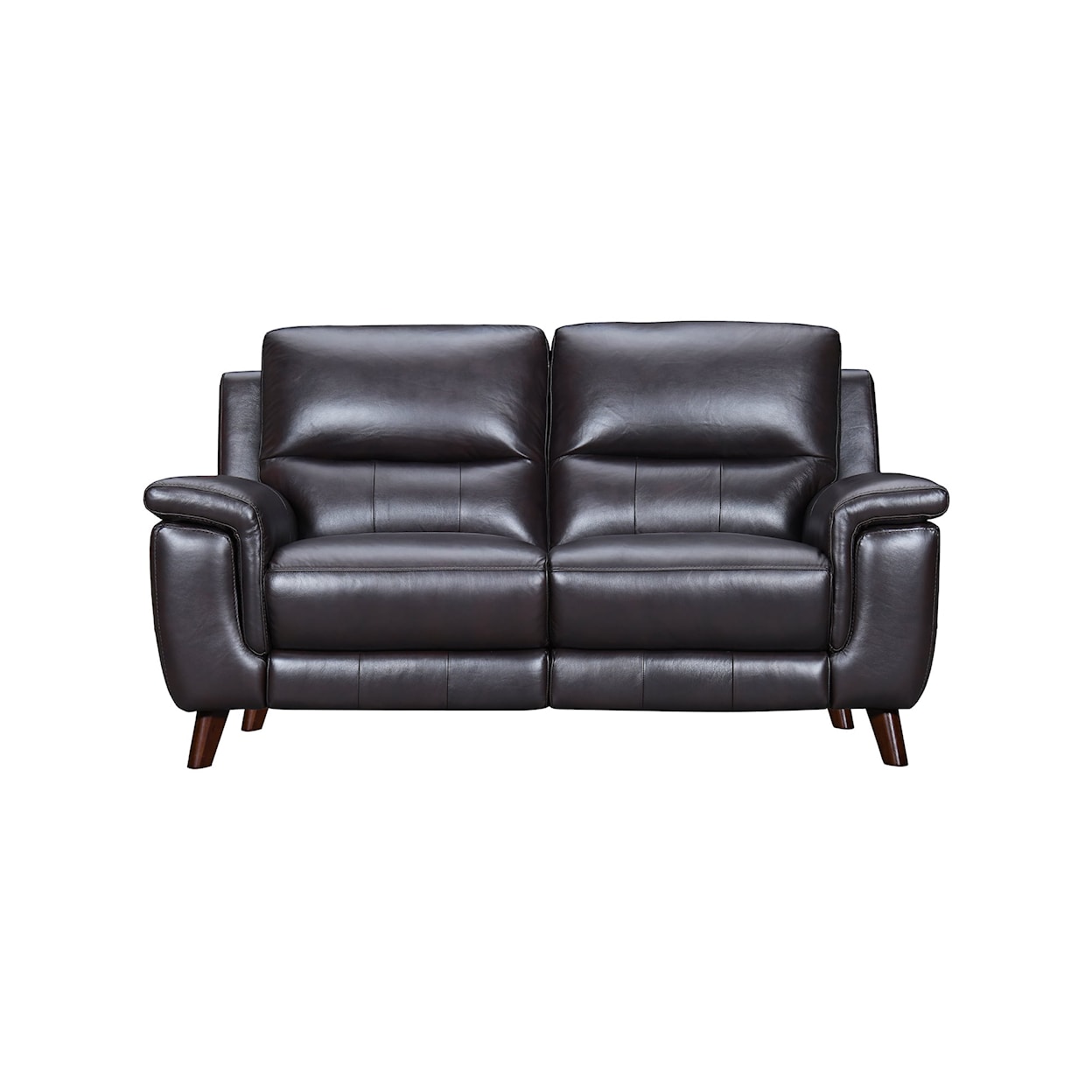 Armen Living Lizette Leather Loveseat