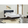 Armen Living Cross Queen Platform Bed Frame