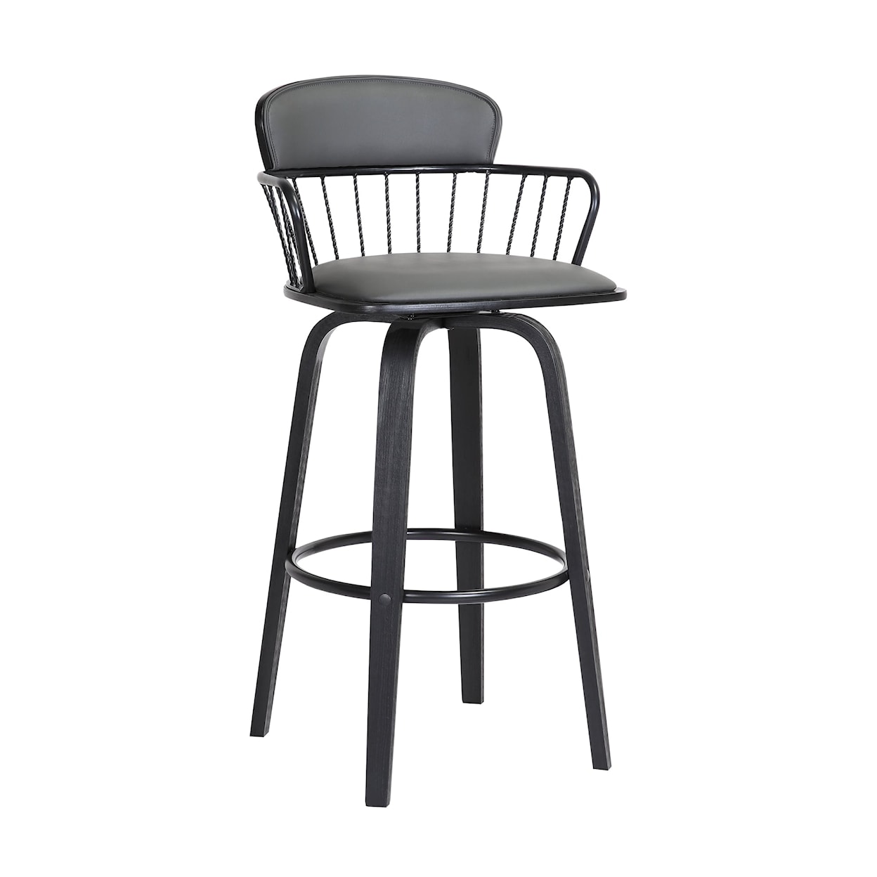 Armen Living Willow Counter-Height Stool