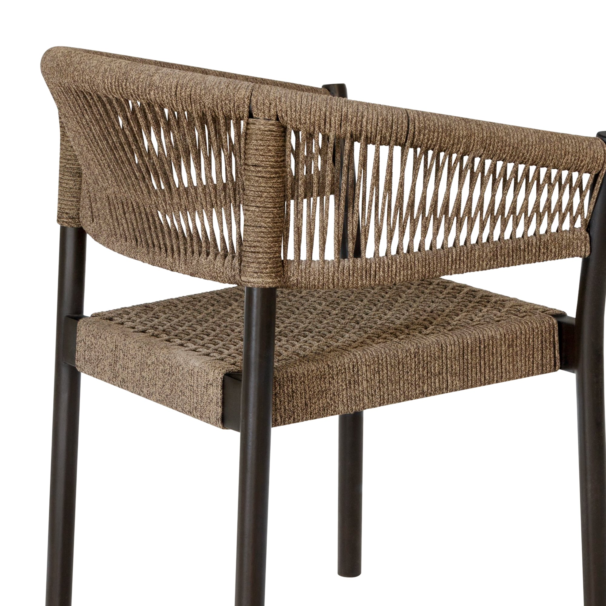 Armen Living Oasis / Doris 5-Piece Outdoor Dining Set