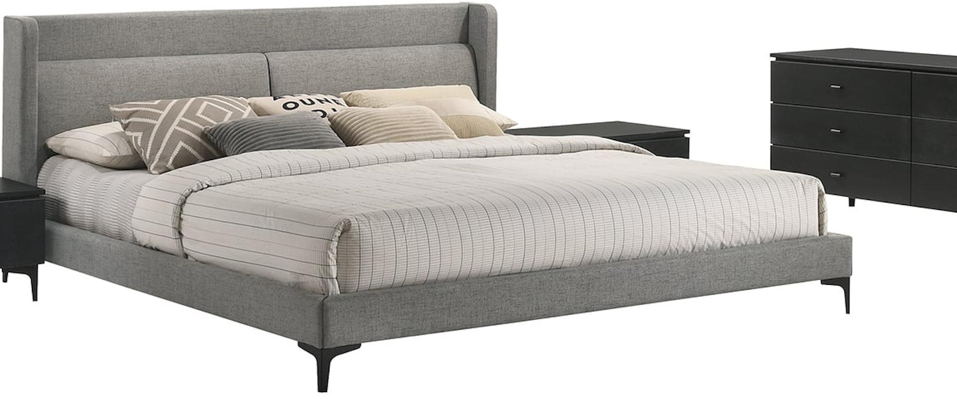 Contemporary 4-Piece King Bedroom Group