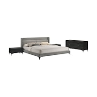 Contemporary 4-Piece King Bedroom Group
