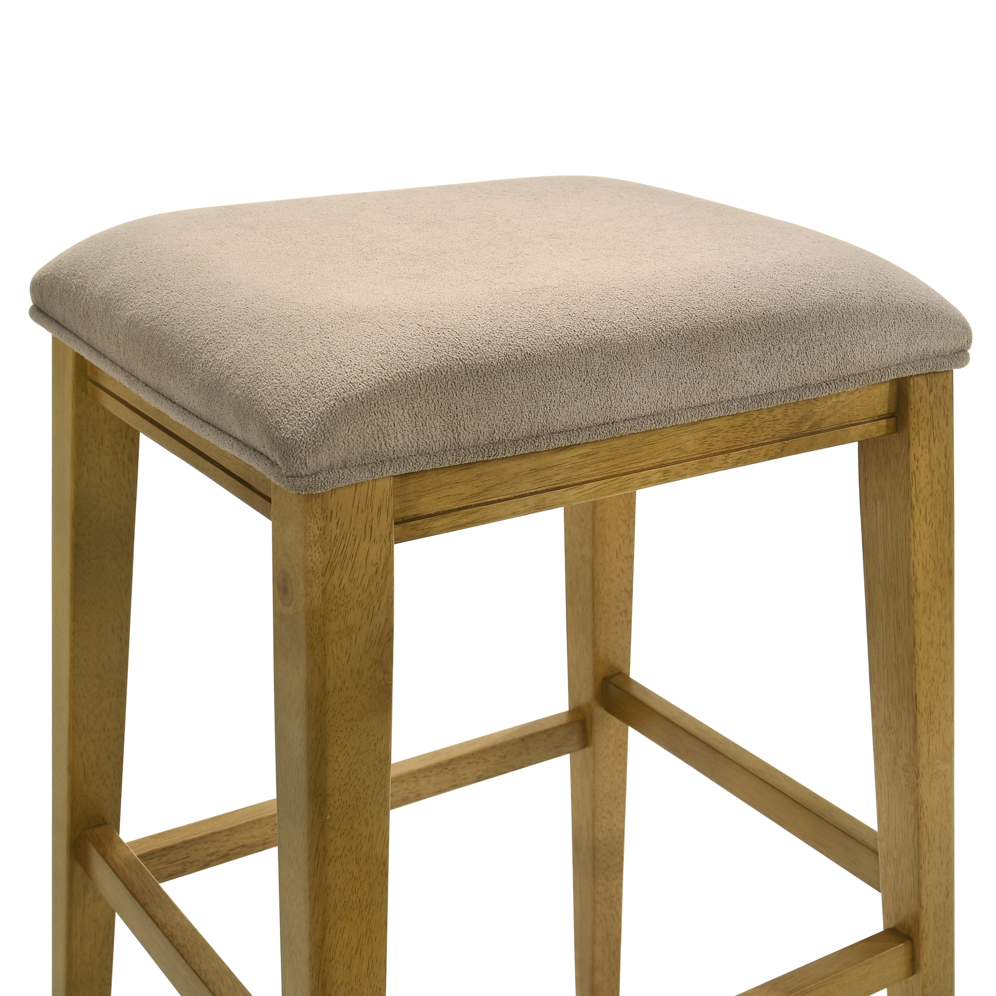 Upholstered Backless Barstool