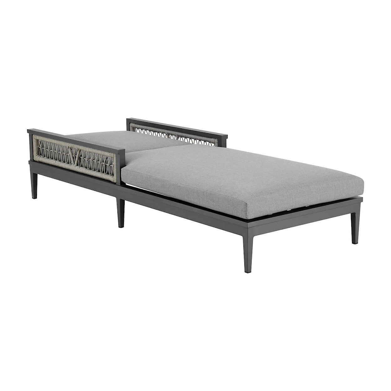 Armen Living Zella Outdoor Chaise Lounge