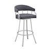 Armen Living Palmdale Swivel Bar Stool