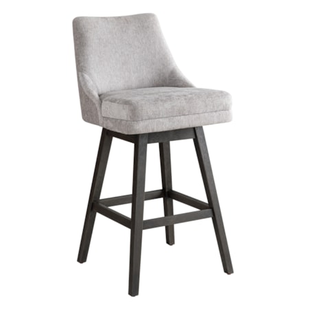 Upholstered Swivel Barstool
