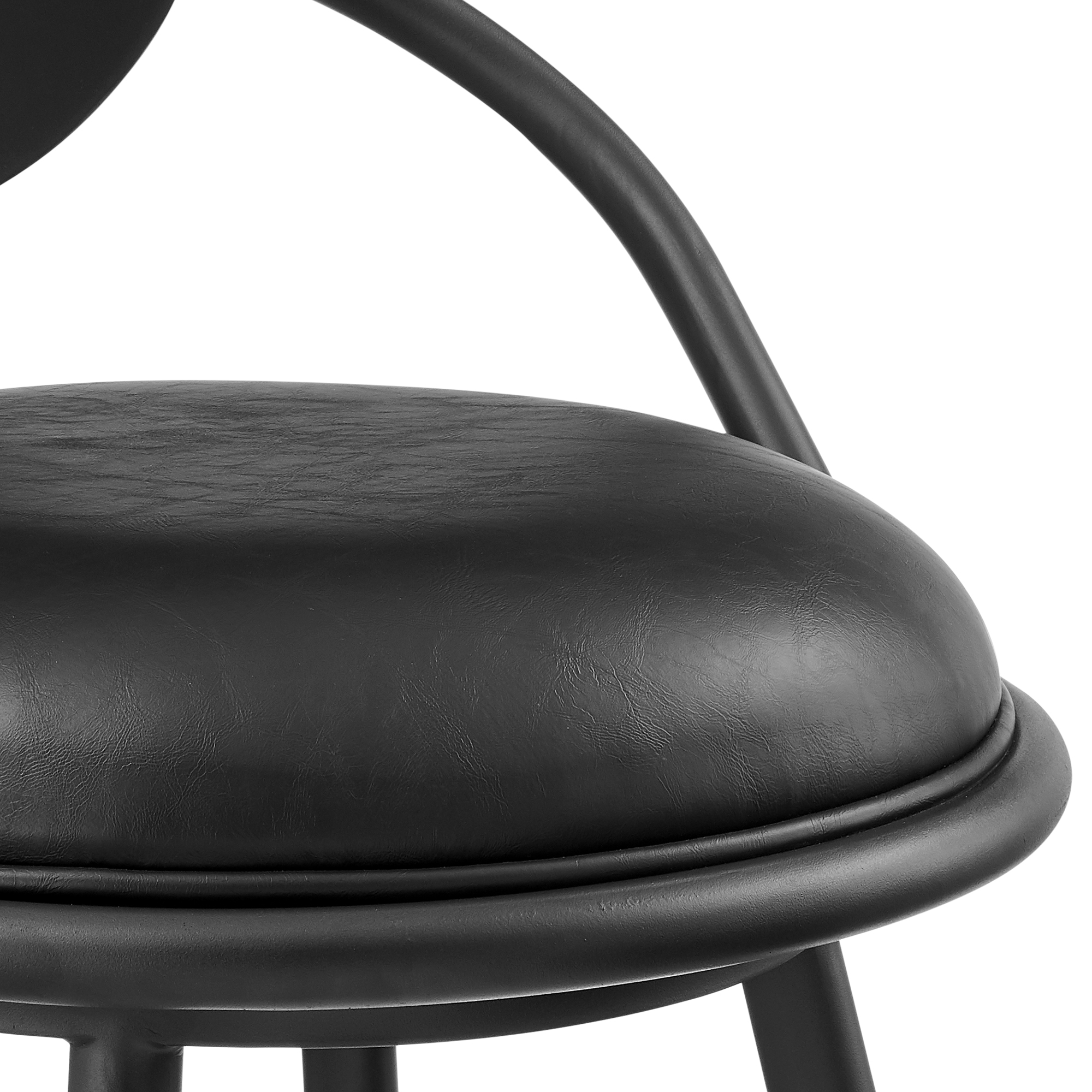 Armen Living Carnation Swivel Counter Stool