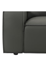 Armen Living Clayton Modern Casual 76" Robust Track-Arm Loveseat
