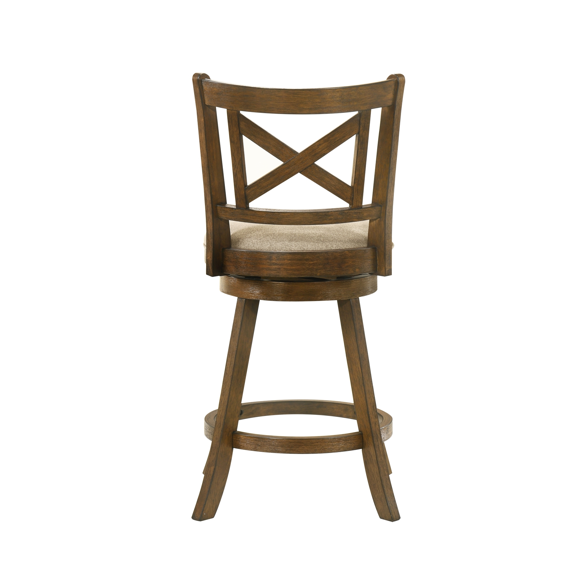 Armen Living Kodi X-Back Swivel Counter Stool