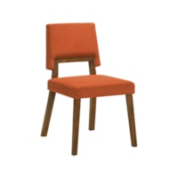 Walnut/Orange