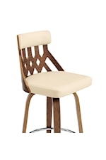 Armen Living Crux Contemporary 30" Swivel Bar Stool